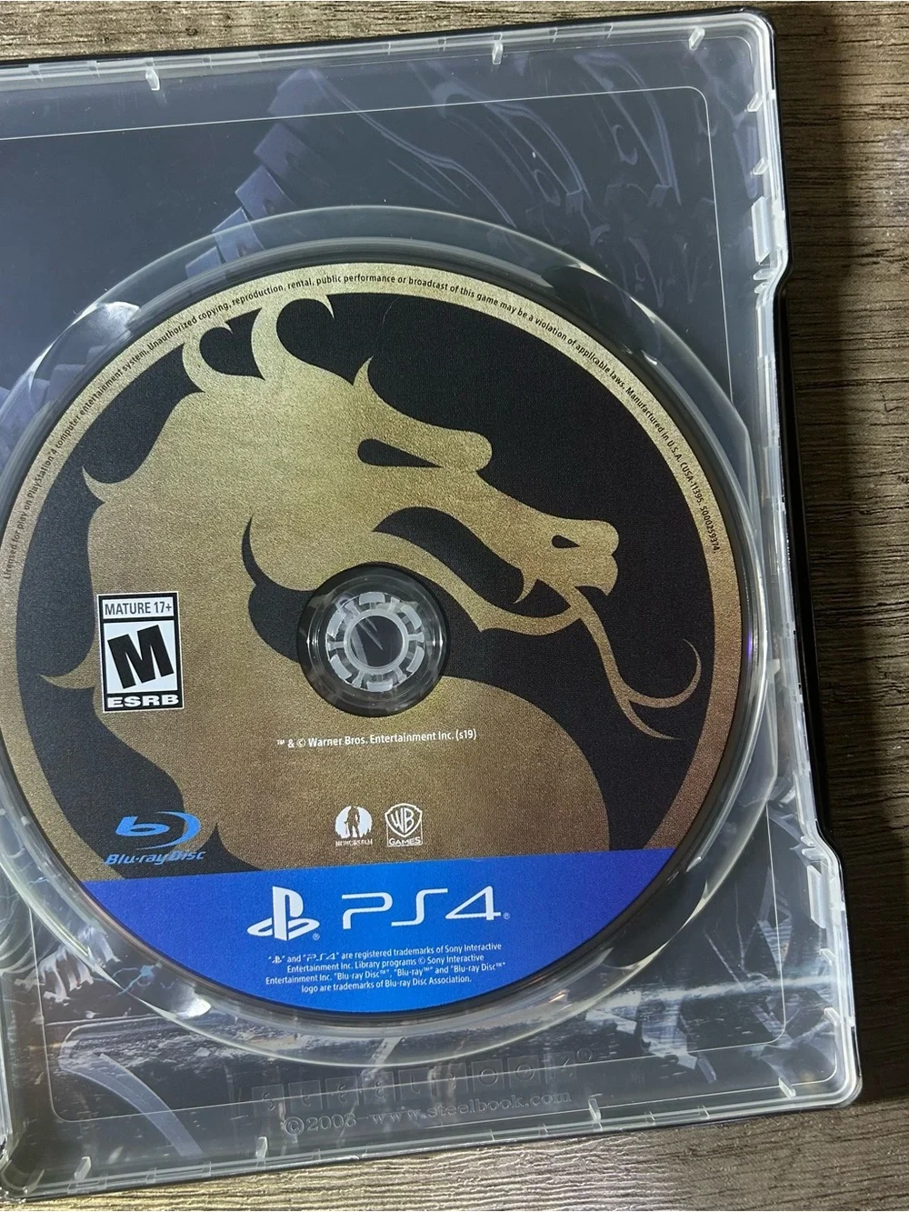 Mortal Kombat 11 SteelBook Edition PS4 game